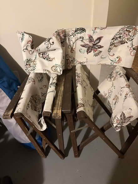Photo of free director's chairs w/o canvas (Columbia Heights) #1