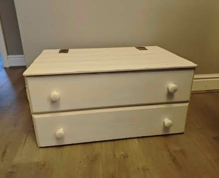 Photo of free Wooden storage box (Eynesbury, St Neots PE19) #1