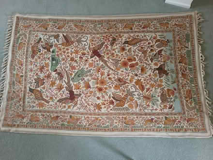 Photo of free Large Indian embroidery of birds (Wellingborough NN8 5) #1