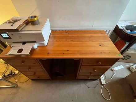 Photo of free Pine desk (North Finchley N12) #3