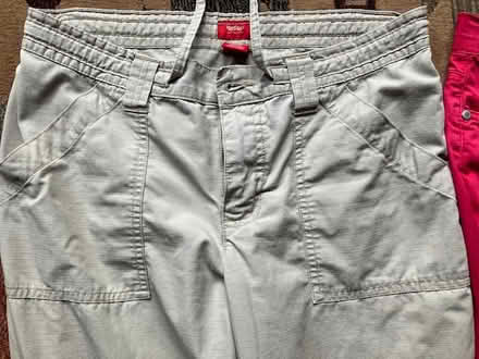 Photo of free 1 pair cropped pants Sz 11 approx (Las Palmas Pk, Snvle) #2