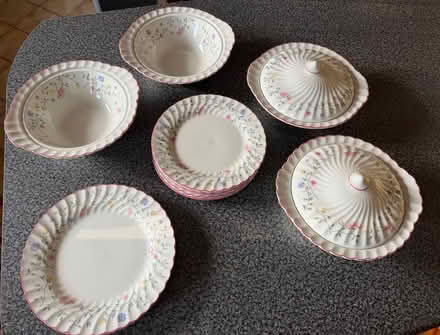 Photo of free Pieces of a china dinner set (summer chinz) (Queslett B44) #2