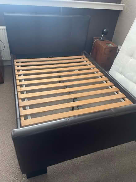 Photo of free Double bed frame (Selsey PO20) #1