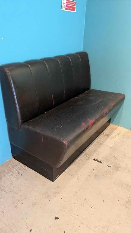 Photo of free Booth seats x3 (St James' Street BN2) #3