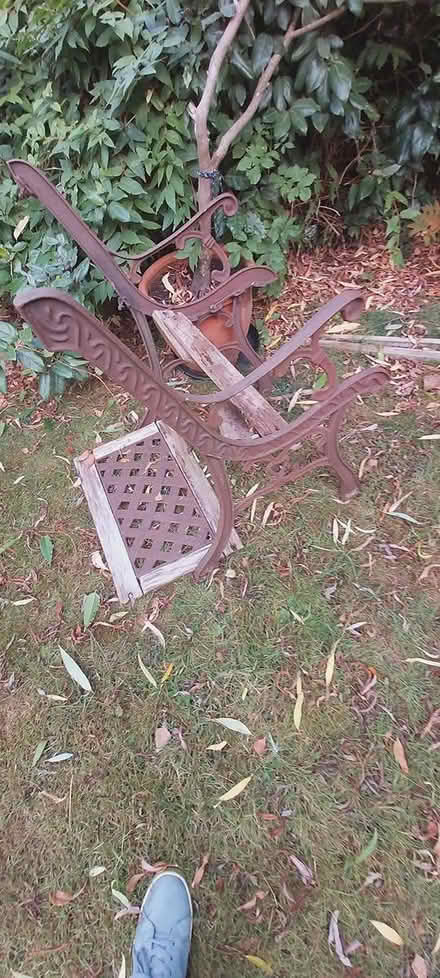 Photo of free Metal frame for garden chair (Ramsden Heath CM11) #1