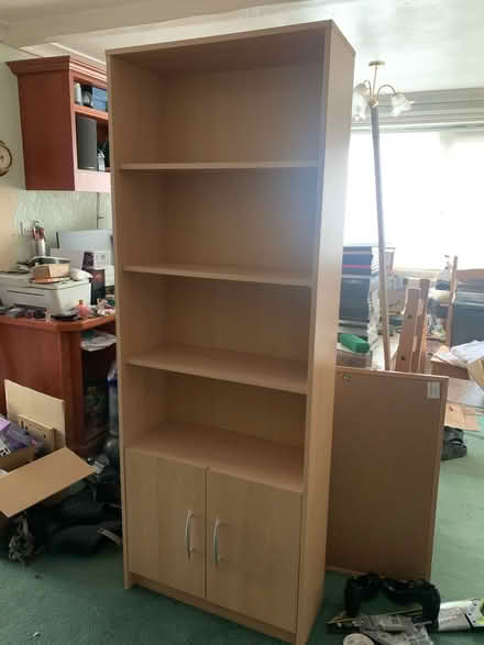 Photo of free Shelves and cupboard unit (Clayton-Le-Woods, PR25) #1