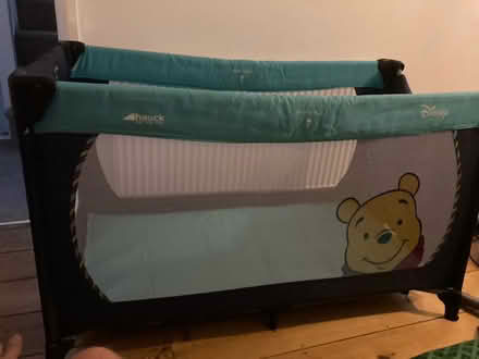 Photo of free Hauck windy the Pooh travel cot (Filton BS34) #2