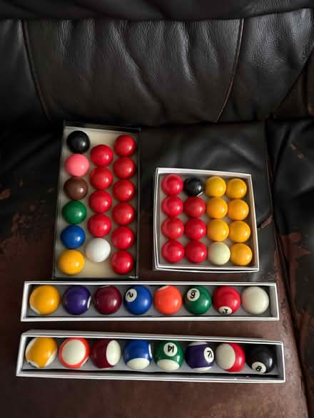 Photo of free Kids snooker ball/pool balls (East tilbury) #1