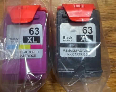 Photo of free 2-63XL InkJet ink cartridges (Santa Clara (Primavera)) #1