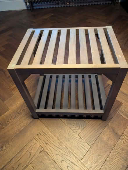 Photo of free Small wooden table (Wingates BL5) #1