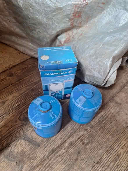 Photo of free Camping gas light and refills (Upton Priory SK10) #1