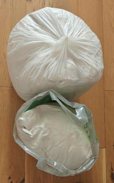 Photo of free 3x small feather pillow, no covers (Hornsey N8) #1