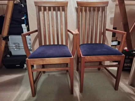 Photo of free 2 dining room chairs (Muirhouse EH4) #1