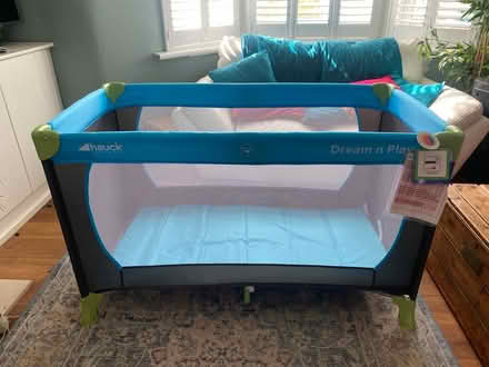 Photo of free New Hauck travel cot (Brislington) #1
