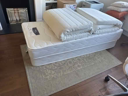 Photo of free A pair of silent night single mattress with toppers (Enfield EN2) #1