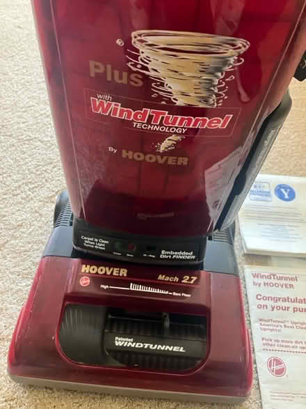 Photo of free Hoover Upright Vacuum (Livonia) #1