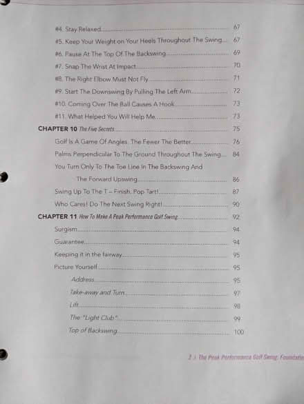 Photo of free Golf instructional book and DVD (Chinatown / Little Italy) #3