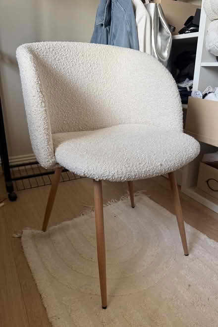 Photo of free Boucle chair (Shankill) #2
