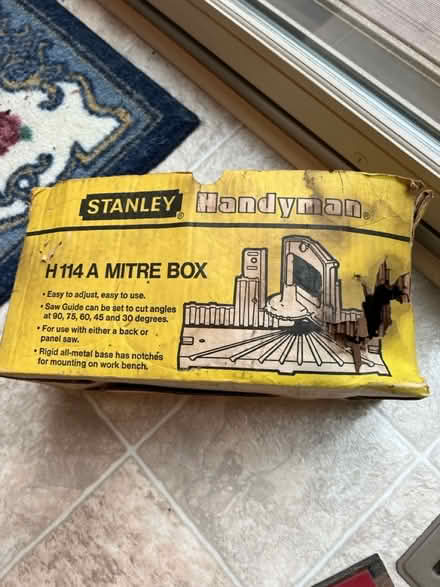 Photo of free Stanley Mitre box (Davidsonville) #1