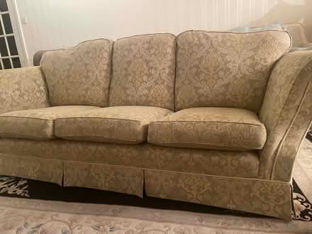 Photo of free 3 seater couch and armchair (Marton, Middlesbrough) #1