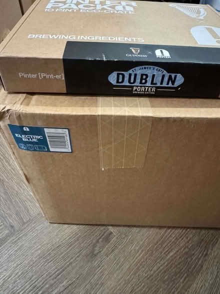 Photo of free Pinter 3 beer brewing kit, unused, unopened. (Astley Village PR7) #1