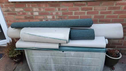 Photo of free Green Carpet off-cuts (Ipswich (IP3)) #1