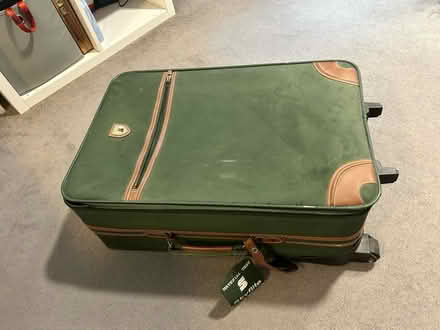 Photo of free Vintage Green Suitcase (Newington, Sittingbourne, ME9) #2