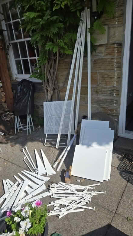 Photo of free Ikea shelving/racking - Algot (Chesterfield) #1