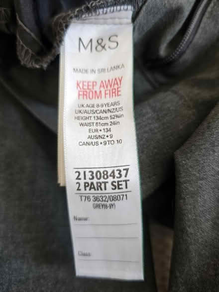 Photo of free 4 boy's school trousers size 8-9 (EC1R) #4