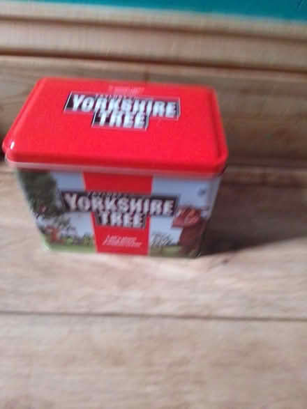 Photo of free Yorkshire tea tin (Killamarsh S21) #1