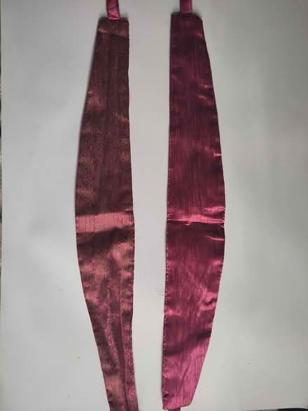 Photo of free 2x pink silk curtain tie backs (L1 Liverpool City Centre) #1