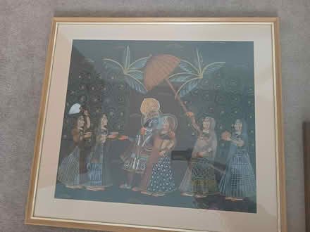 Photo of free Large Indian Painting - original (Wellingborough NN8 5) #1
