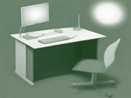 Photo of Computer desk and office chair (Northolt UB5) #1