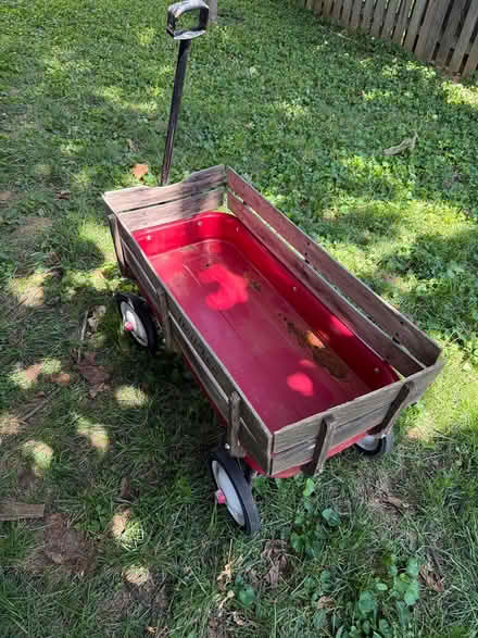 Photo of free Metal radio flyer wagon (Park View/Columbia Heights) #3