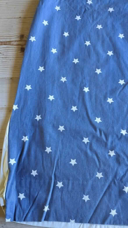 Photo of free Curtain (blue with white stars) (Trowbridge BA14) #1