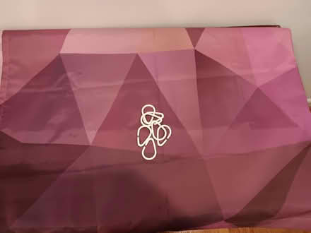 Photo of free Fabric shower curtain with hooks (Falls Church) #1