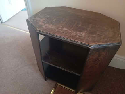 Photo of free Wooden Unit with Octagonal top (Hatton Park area NN8) #3