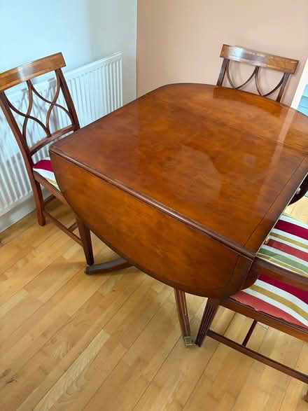 Photo of free Vintage 4 seater table + chairs (Princes Park L8) #4