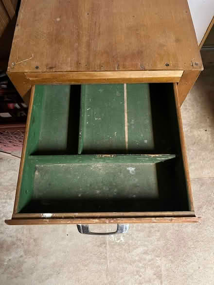 Photo of free 3-Drawer Solid Wood Cabinet (Ferry St, Ann Arbor) #2