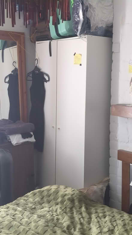 Photo of free white ikea wardrobe (Ringwood Road E17) #1