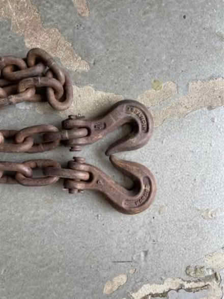 Photo of free Heavy Duty Chain with Hooks (Vienna) #2