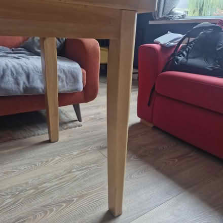 Photo of free Kitchen table - light oak (Stillorgan/Kilmacud) #2