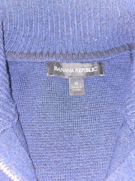 Photo of free Mens' small cotton quarter zip (Maple Leaf / Northgate) #2