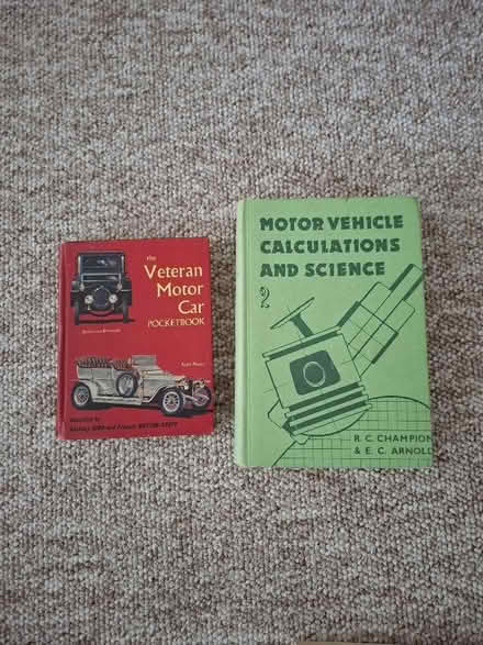 Photo of free Car Books (Woodley RG5) #1