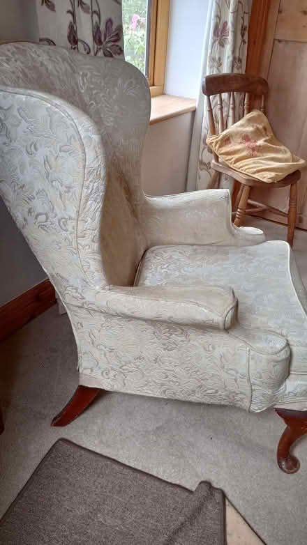Photo of free Two old but comfortable arm chairs (Fishpool Valley HR6) #3