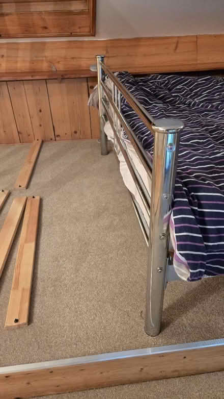 Photo of free King bed and mattress (AL3) #4