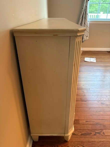 Photo of free Beige Distressed Side Board (Off of Bunkerhill Rd & Rte 27) #2