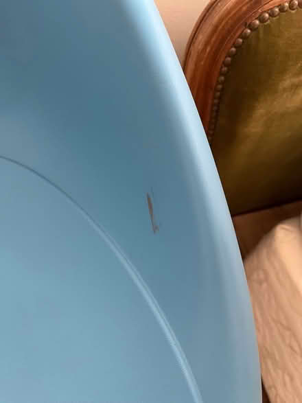 Photo of free Blue Ikea swivel chair (St Mark's GL51) #2