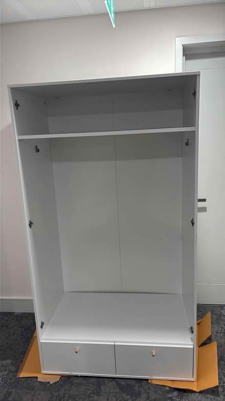 Photo of free Spacious white wardrobe (Elephant Park SE17) #1