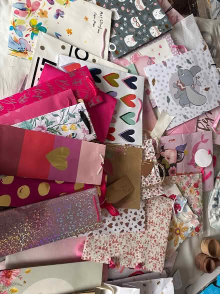 Photo of free Gift bags - birthday, baby, bottle, patterned (Gadebridge HP1) #1